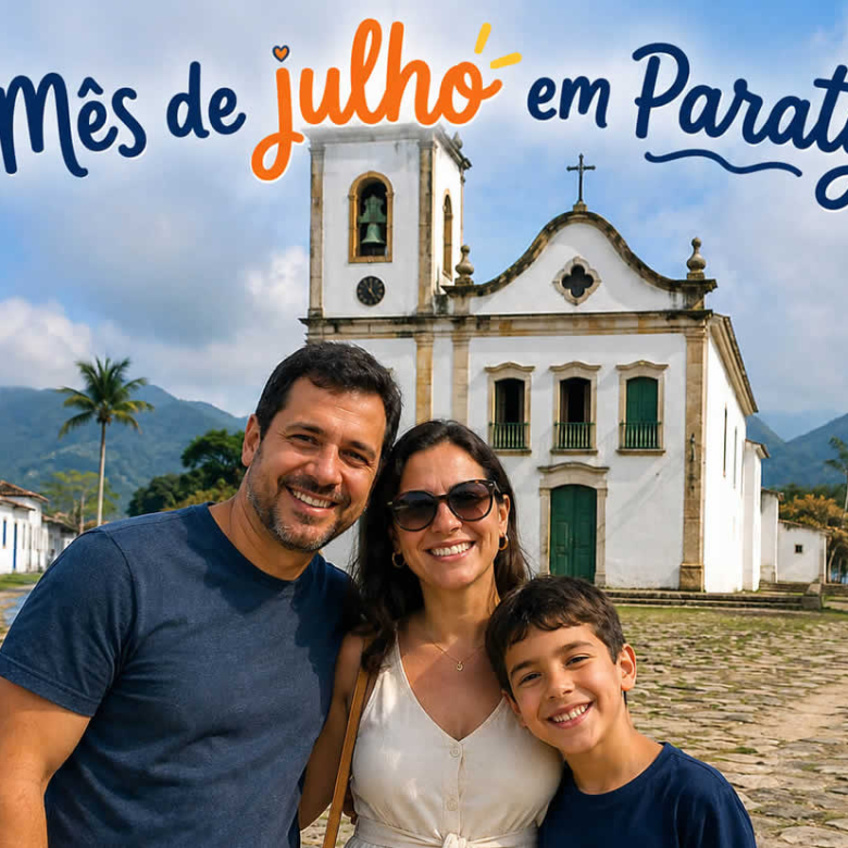 Turismo em Paraty mês de Julho 2026